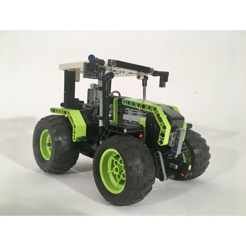 Urban Farming Usa - MOC-97333 Urban Farm Landwirtschaftlicher Traktor Baustein-Modell