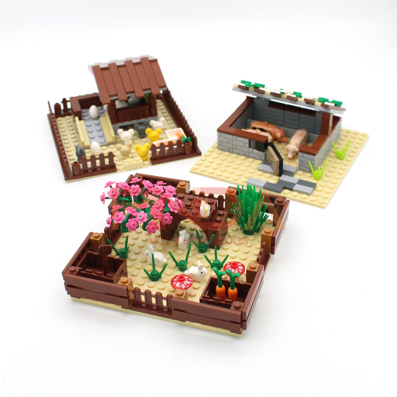 Urban Farming For Kids - Moc Urban Farm Bausteine für Kinder